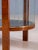 Wood Vintage Art Deco Display Cabinet with Curved Wooden Frame and Glass Doors, 1950s For Sale - Image 7 of 10