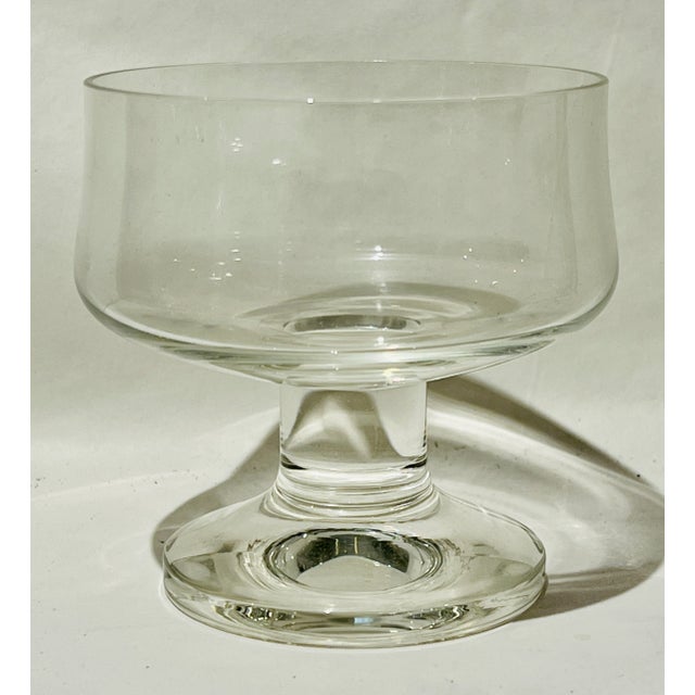 1960s Mid Century Modern Coupe Glassware Barware Set of 6 For Sale - Image 4 of 7