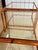 Pair of Mid-20th Century Refinished Two-Tier Rattan Side Tables With Glass Shelves For Sale - Image 10 of 12