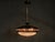 Sculptural space age ufo pendant light by ludib bratislava, produced in czechoslovakia during the 1960s. This distinctive...