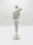 Elevate your space with this captivating mid-century modern abstract sculpture. Expertly carved from a beautiful, natural...