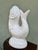 Vintage Bordallo Pinheiro Portuguese Ceramic Koi Fish Pitcher Vase — Tropical Decor For Sale - Image 9 of 9