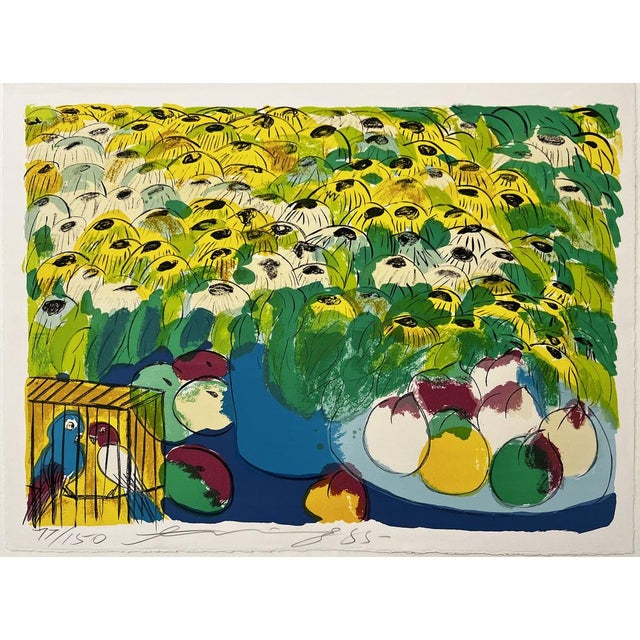 Walasse Ting (Shanghai, 1929 – New York, 2010), Original lithograph signed, dated and justified in pencil by the author....