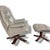 2000 - 2009 Swedish Leather Recliner and Ottoman from Stressless For Sale - Image 5 of 7
