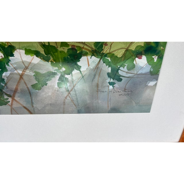 Original Landscape Watercolor Painting, Signed For Sale - Image 15 of 16