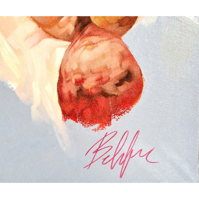 This captivating acrylic on canvas painting by Behfar, titled "Emergence," invites viewers to contemplate the intricate...