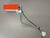 Adjustable Orange Metal Wall Light from Wilhem Braun-Feldweg Doria Light, Germany, 1970s For Sale - Image 4 of 18