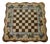 Hand-Painted Persian Miniature Polo Scene Chess & Backgammon Set, One-of-One For Sale
