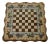 Hand-Painted Polo Scene Chess & Backgammon Set, One-of-One For Sale
