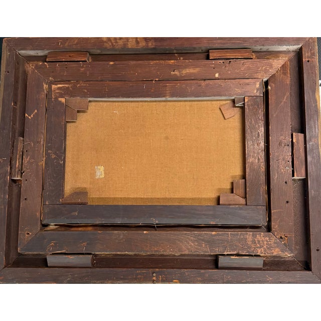 Sky Blue Antique 19th Century Landscape Attr. Alexander Helwig Wyant For Sale - Image 8 of 8