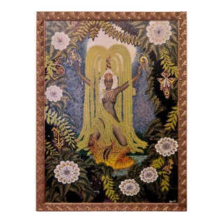 Mid 20th Century Mysterious Caribbean Princess For Sale