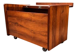 Bar Cart in Rosewood, Sergio Rodrigues, 1960s
