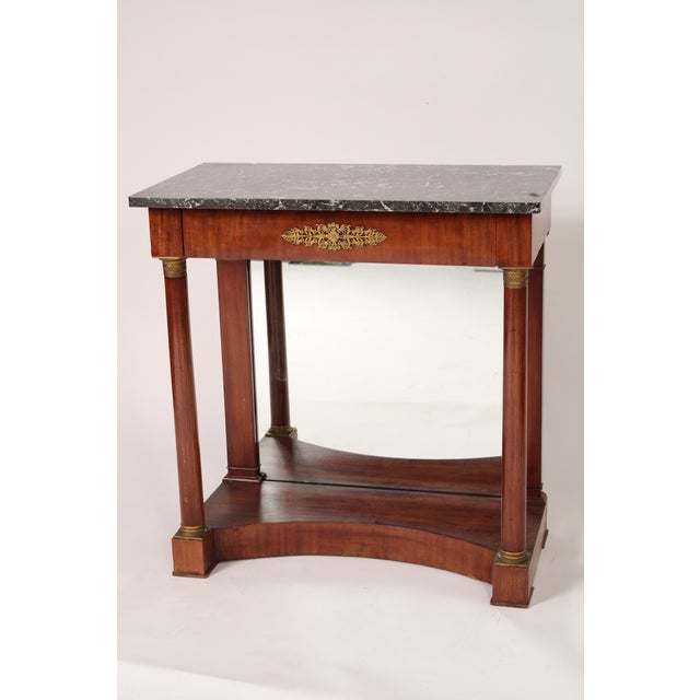 Antique Empire Style Console Table For Sale In Los Angeles - Image 6 of 12