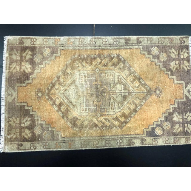 Handmade wool and cotton rug in Turkish Anatolia Carpet, Vintage Oushak Rug, Turkish Vintage Anatolian Rug, Handmade wool...