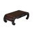 Wood 5.5" Reddish Brown Scroll Leg Rectangular Wood Display Stand Easel For Sale - Image 7 of 7