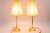 1920s Art Deco Table Lamps with Fabric Shades, Vienna, Austria, 1920s, Set of 2 For Sale - Image 5 of 12