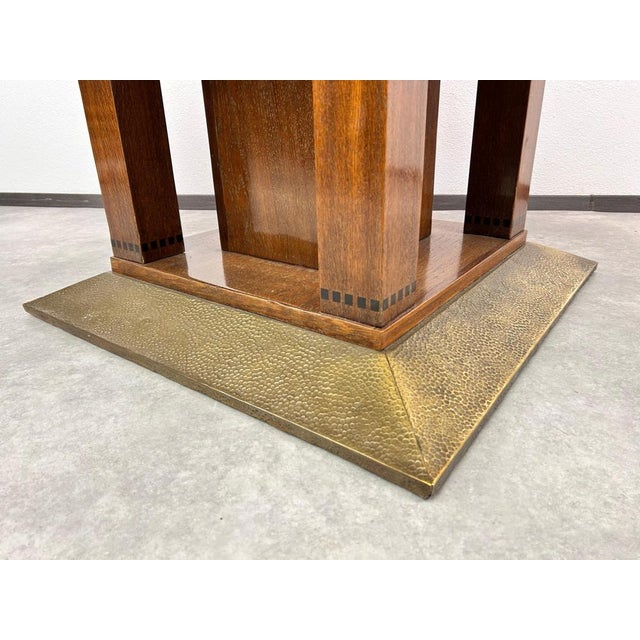 Large Antique Dining Room Table by Joseph Maria Olbrich, 1890s For Sale - Image 11 of 12