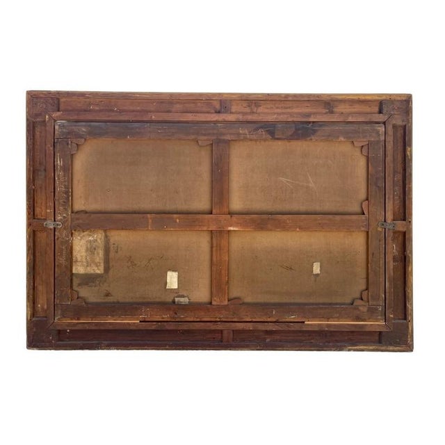 Victor Lecomte, Gallant Scene, 1881, Oil on Canvas, Framed For Sale - Image 12 of 13