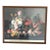 1980 Vintage Framed Met Museum "The New American Wing" Still Life Poster 33" H X 38" W For Sale