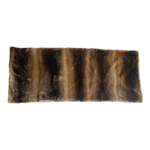 Antique French Braver Fur Throw