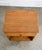 Brown 1960s Mid Century Modern Nightstand End Side Table Solid Oak Drawer Vintage Single MCM For Sale - Image 8 of 10