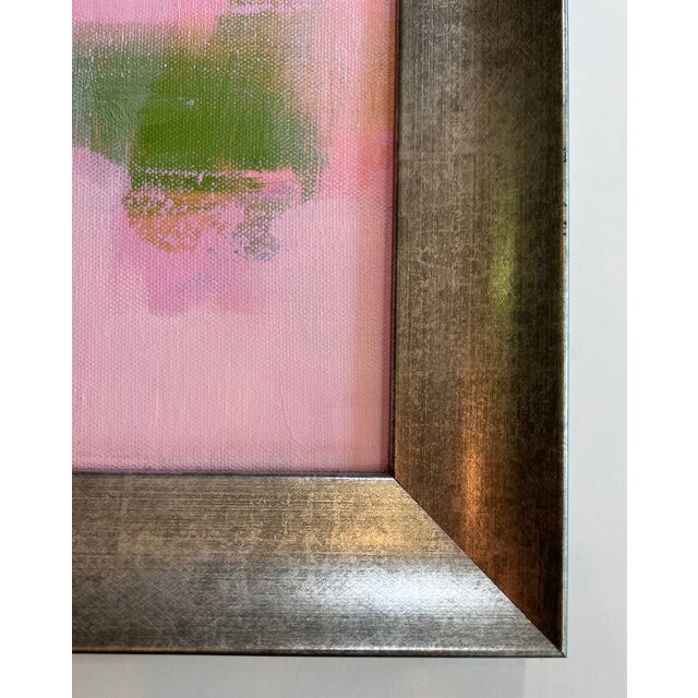 Abstract Painting Pink #4 by California Artist For Sale - Image 11 of 15