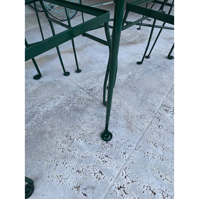 Mid-Century Modern Vintage Outdoor Patio New Powdercoating, 5 Pieces For Sale - Image 3 of 6