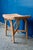 Wood Bohemian Ottoman Side Table in Rattan and Woven Wicker, 1970s For Sale - Image 7 of 8