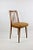 Camel Brown Natural Leather Dining Chair, 1970s For Sale - Image 11 of 12