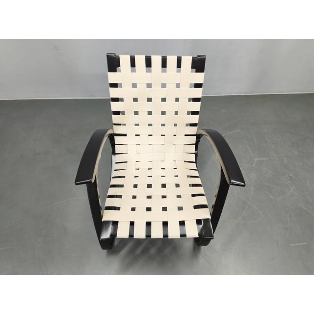 Black Vintage Bentwood Lounge Chair by Jan Vanek, Czechoslovakia, 1960s For Sale - Image 8 of 11