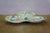Antique Deans Burslem Dresden Green Chintz Divided Clover Dish 13" For Sale - Image 4 of 14