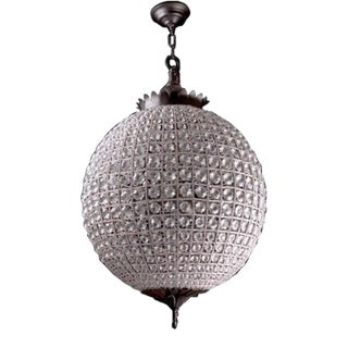 Palle Chandelier in Patinated Finish For Sale