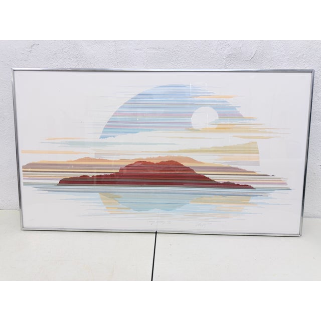 Marcus Uzilevsky, Limited Edition (125), 1975, Silkscreen Print, Framed For Sale - Image 15 of 15
