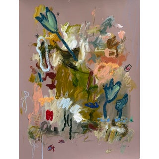 Ak Hardeman - Original Painting - Tuna and Raspberries Down Stream For Sale