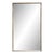 19th C. French Transitional Silver Leaf Mirror For Sale