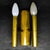 1970s Metal Two-Armed Wall Lamp, 1970s For Sale - Image 5 of 6