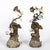 19th Century Table Lamps in Patinated Bronze, Porcelain and Granite, Set of 2 For Sale - Image 3 of 8