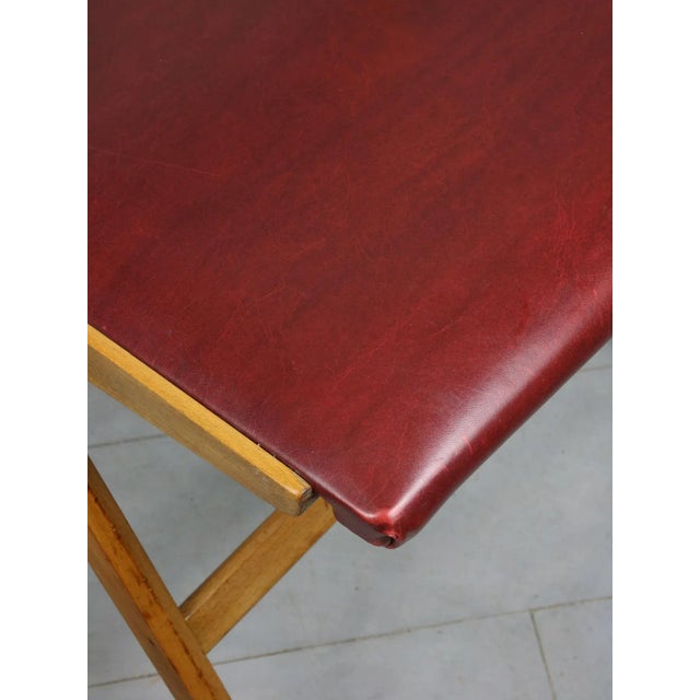 Vintage Red Eden Folding Chair by Gio Ponti For Sale - Image 10 of 14