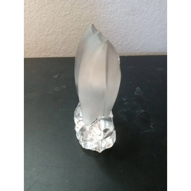 EXQUISITE Signed REIJMYRE SWEDEN Crystal Owls Pair 5" Figurine. This exquisite pair of handmade crystal owl figurines from...