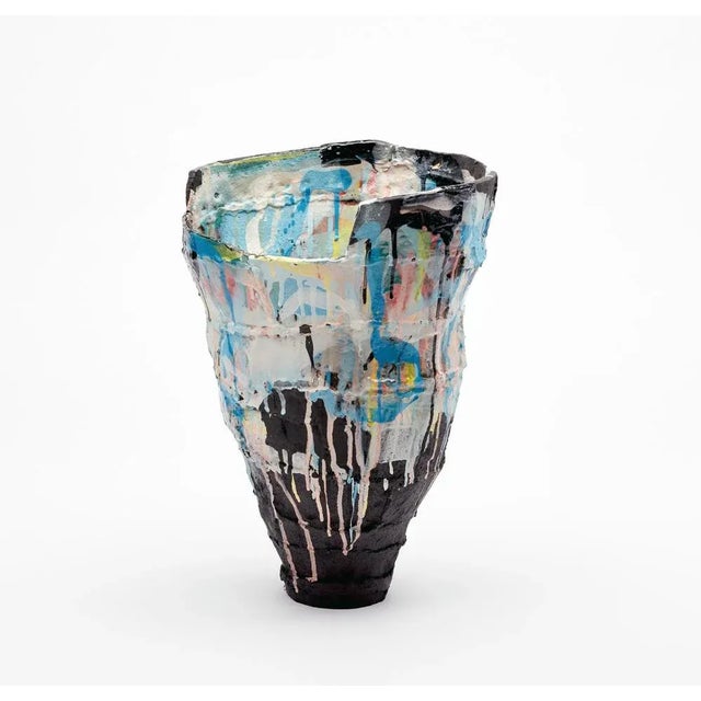 Ardea Cinerea Vase by Elke Sada For Sale - Image 4 of 11