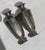 Metal Antique Japanese Egyptian Revival Brass Vases - A Pair of 2 For Sale - Image 7 of 8