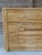 Wood Vintage Restored Organic Modern Pencil Reed Rattan Arch Front Dresser For Sale - Image 7 of 12