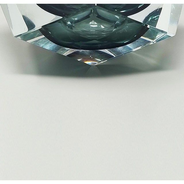 Grey Ashtray by Flavio Poli for Seguso, 1960s For Sale - Image 6 of 7