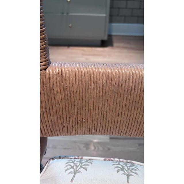 Peter Dunham How to Marry a Millionare Rush Wood Side Chairs For Sale - Image 4 of 9