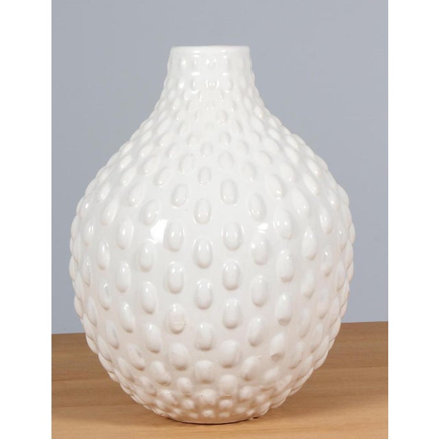 Klaus Wettergren big vase of glazed ceramics, signed with monogram. This piece is attributed to the mentioned...