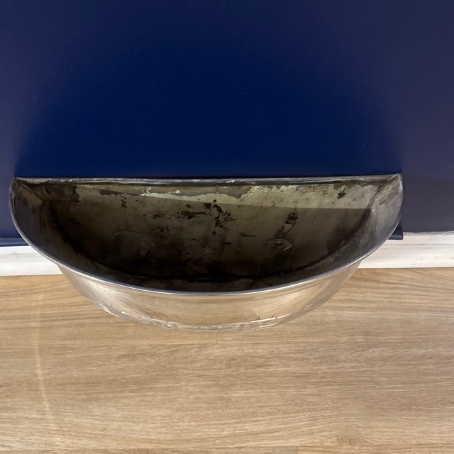 Metal Vintage Silver Plate Meat Dome For Sale - Image 7 of 7