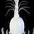 Coastal Late 20th Century Coastal White Pineapple Chandelier For Sale - Image 3 of 4
