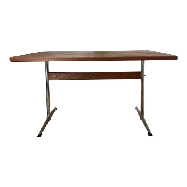 1960s Mid-Century Modern T-Table - Desk For Sale