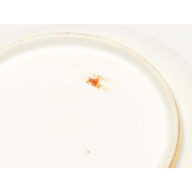 Antique Early 19th Century French Dagoty Old Paris Porcelain Sea Shell Cup & Saucer - Circa 1810 For Sale - Image 13 of 13