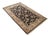 Vintage Karastan 100% wool area rug / mat / carpet featuring a floral motif inspired by palmettes and scrolled vines on a...